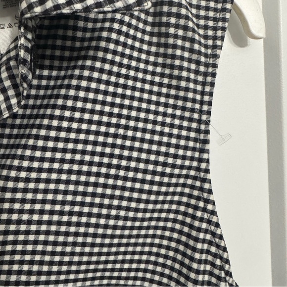 LIZ Claiborne Golf Dress Black and White Checkered Size 12 Sleeveless Midi - Picture 11 of 14